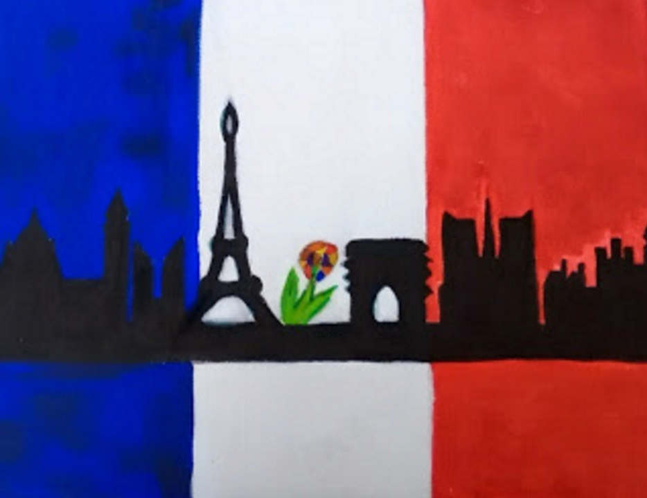 painting-paris-skyline